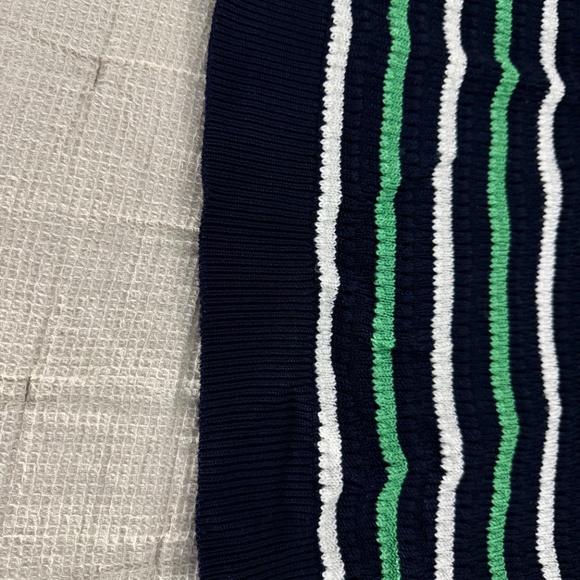 WHBM Long Sleeve Stripe V-Neck Pullover Sweater - Picture 11 of 11